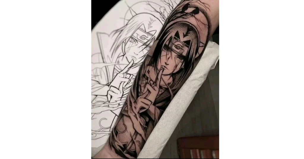 120 Anime Tattoos So Cool They Go Beyond Plus Ultra | Bored Panda