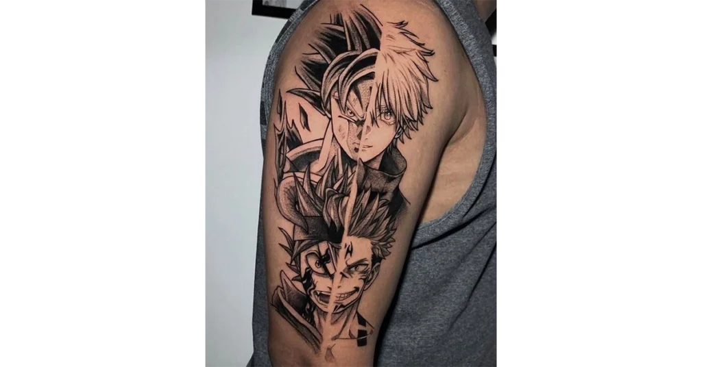 Multiversum anime tattoo