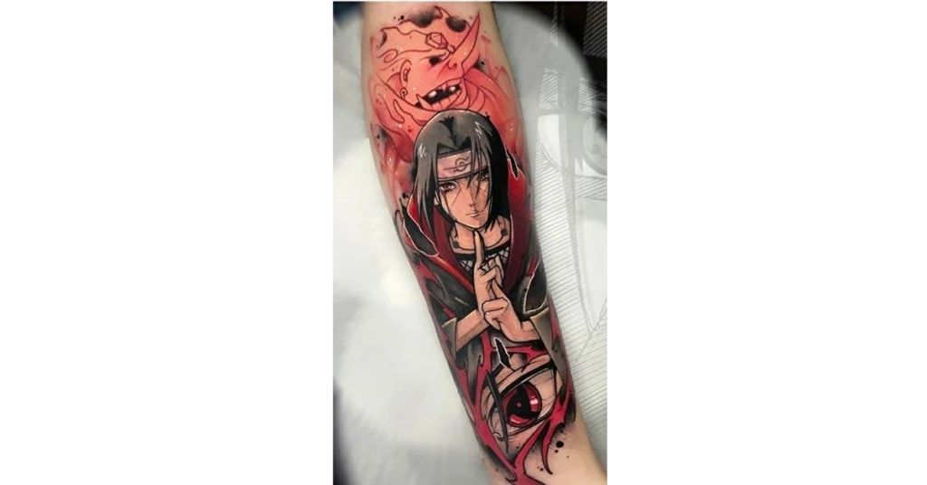 Naruto Faith arm tatto full sleeve