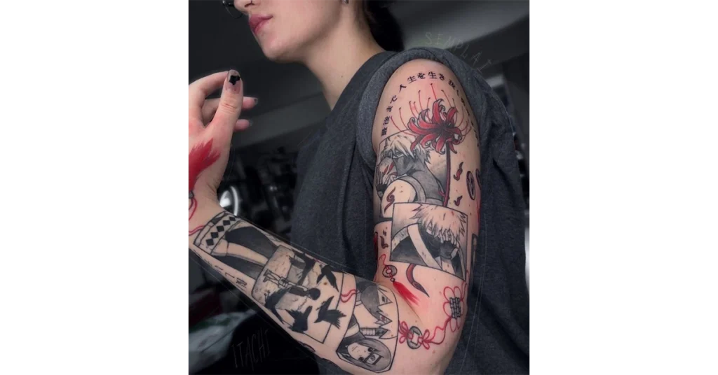 Full Arm Painting Naruto