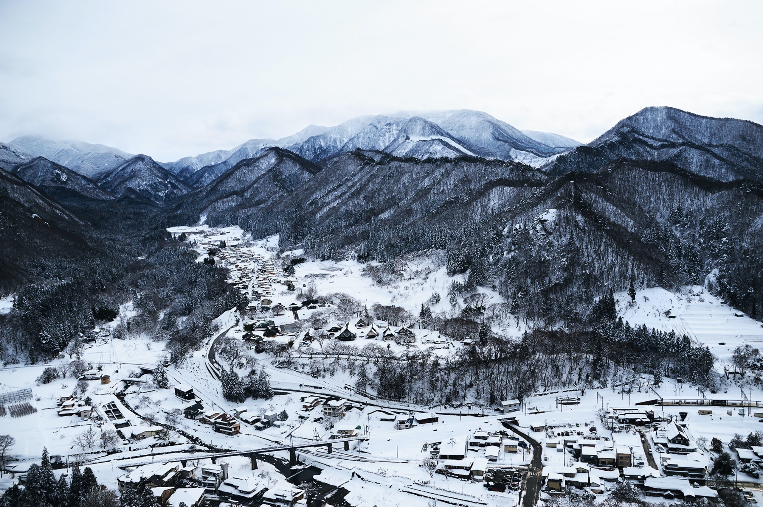 Japanese Winter Landscape