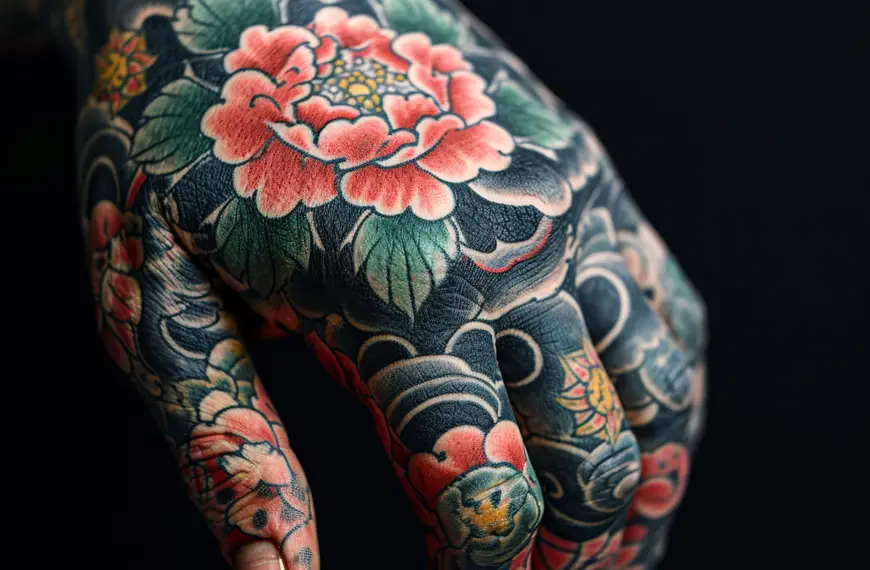 Japanese Hand Tattoos
