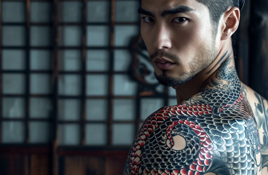 japanese snake tattoos