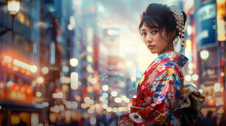 best places to stay in tokyo wit ha woman on the street smiling at the camera