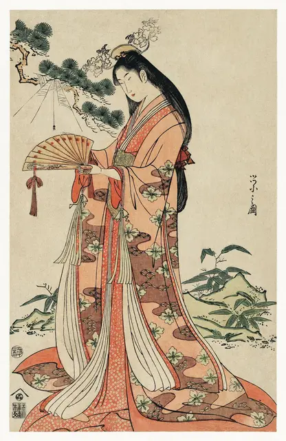 Vintage Japanese Geisha Oriental Canvas Painting Wall Art Pictures Japanese Woman Retro Poster And Prints Home.jpg 640x640 6