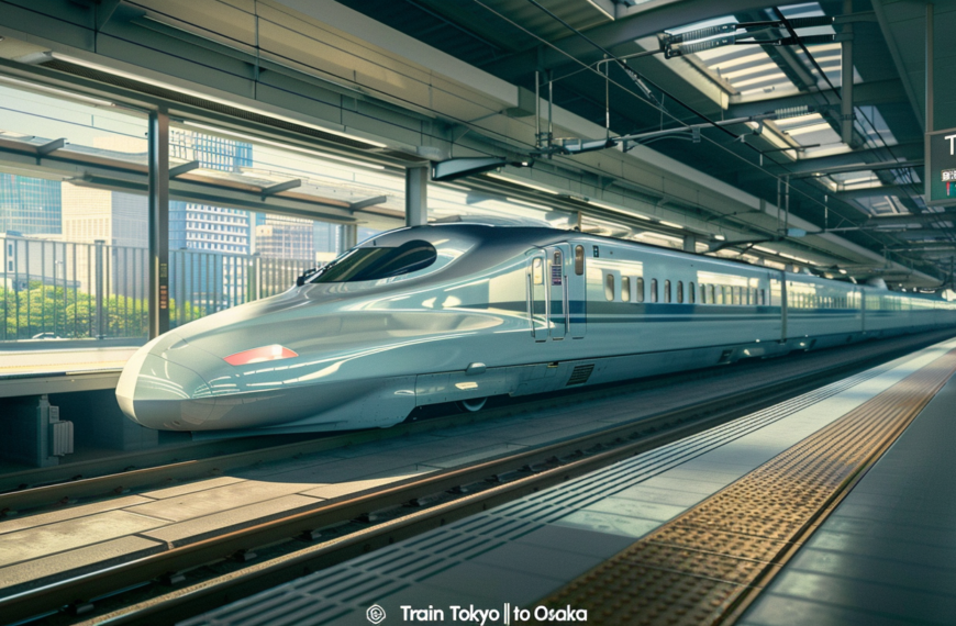 Train from Tokyo to Osaka
