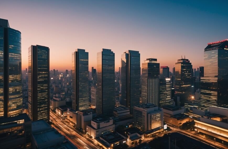 Best Hotels in Osaka with a beatufiul skyline of osaka