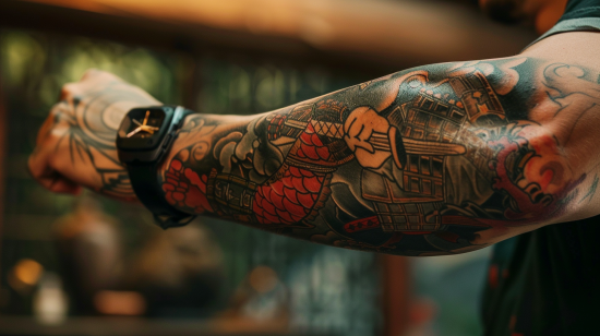 Samurai Tattoo design warriors