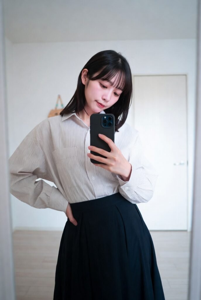japanese women summer top outfits