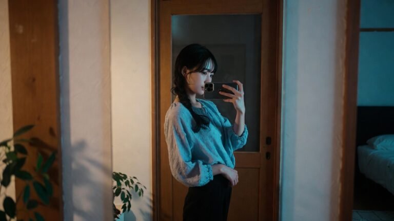 japanese women minimal winter layering