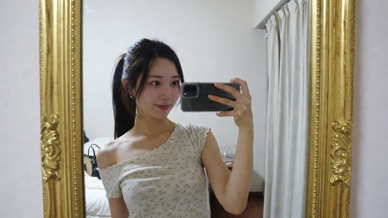 japanese women spring pastel outfits