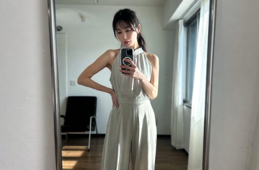 japanese women spring jumpsuit outfits