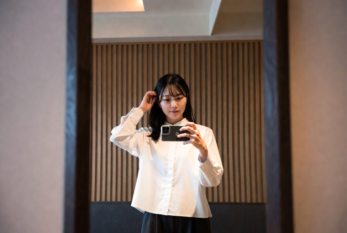 japanese women autumn layered outfits