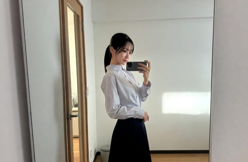 japanese women summer skirt outfits